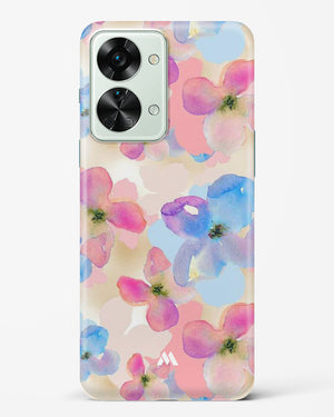 Watercolour Daisies Hard Case Phone Cover-(OnePlus)