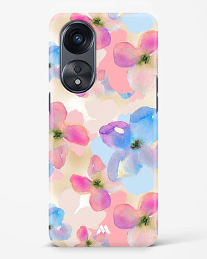 Watercolour Daisies Hard Case Phone Cover-(Oppo)