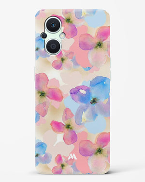 Watercolour Daisies Hard Case Phone Cover-(Oppo)