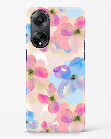 Watercolour Daisies Hard Case Phone Cover-(Oppo)