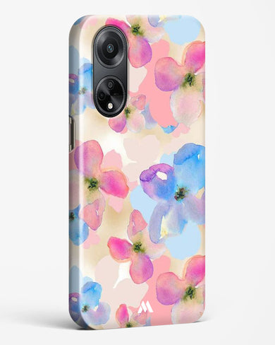 Watercolour Daisies Hard Case Phone Cover-(Oppo)