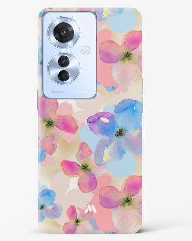 Watercolour Daisies Hard Case Phone Cover (Oppo)