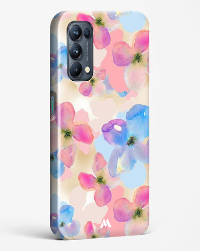 Watercolour Daisies Hard Case Phone Cover-(Oppo)