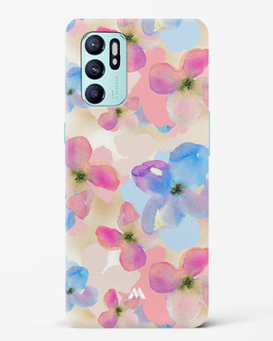 Watercolour Daisies Hard Case Phone Cover-(Oppo)