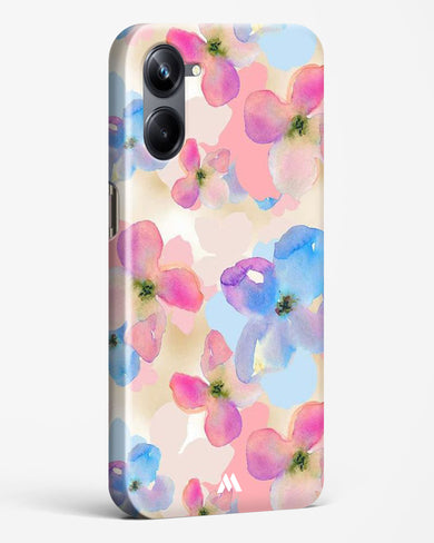 Watercolour Daisies Hard Case Phone Cover (Realme)