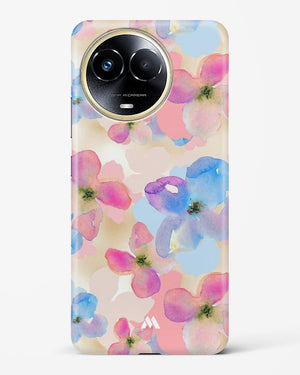 Watercolour Daisies Hard Case Phone Cover-(Realme)