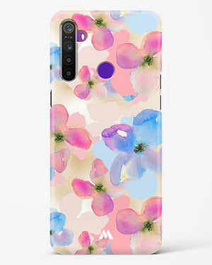 Watercolour Daisies Hard Case Phone Cover-(Realme)