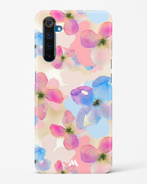 Watercolour Daisies Hard Case Phone Cover-(Realme)