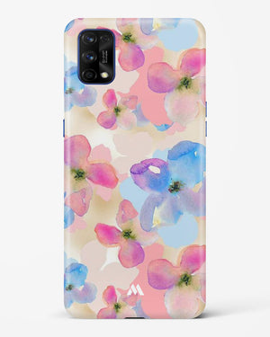 Watercolour Daisies Hard Case Phone Cover-(Realme)