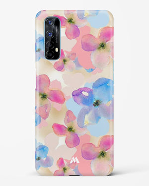 Watercolour Daisies Hard Case Phone Cover-(Realme)