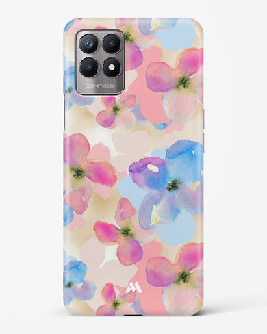 Watercolour Daisies Hard Case Phone Cover-(Realme)