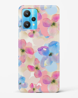 Watercolour Daisies Hard Case Phone Cover-(Realme)