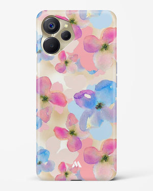 Watercolour Daisies Hard Case Phone Cover-(Realme)