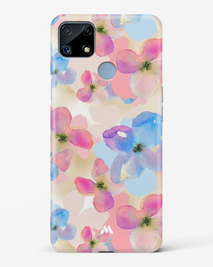 Watercolour Daisies Hard Case Phone Cover-(Realme)