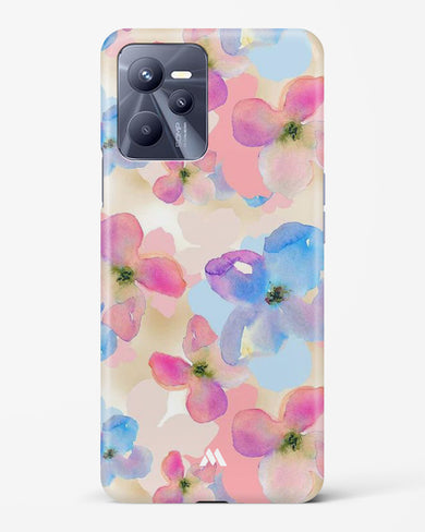 Watercolour Daisies Hard Case Phone Cover-(Realme)