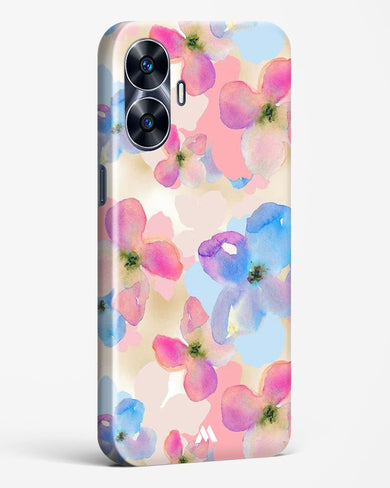 Watercolour Daisies Hard Case Phone Cover (Realme)