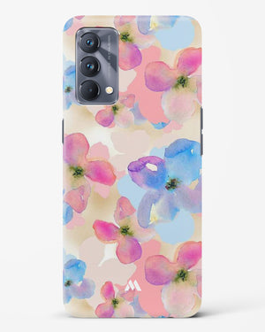 Watercolour Daisies Hard Case Phone Cover-(Realme)