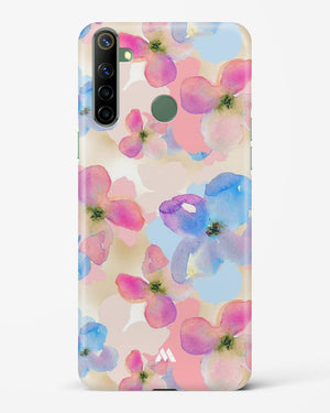 Watercolour Daisies Hard Case Phone Cover-(Realme)