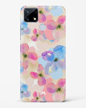 Watercolour Daisies Hard Case Phone Cover-(Realme)