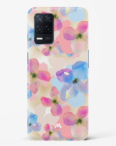 Watercolour Daisies Hard Case Phone Cover-(Realme)