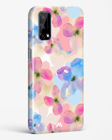 Watercolour Daisies Hard Case Phone Cover-(Realme)