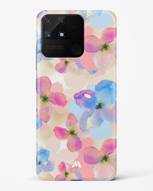 Watercolour Daisies Hard Case Phone Cover-(Realme)