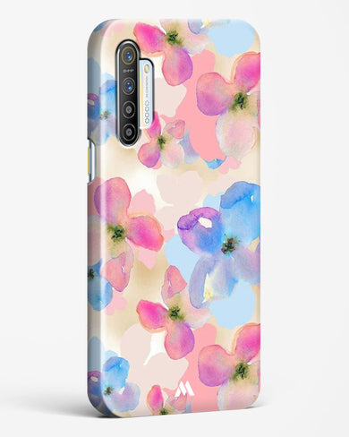 Watercolour Daisies Hard Case Phone Cover (Realme)