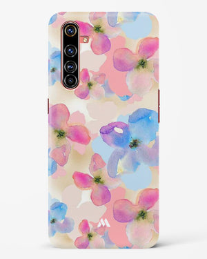 Watercolour Daisies Hard Case Phone Cover-(Realme)