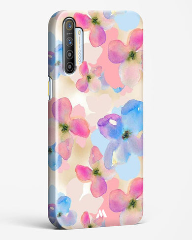 Watercolour Daisies Hard Case Phone Cover (Realme)