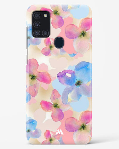 Watercolour Daisies Hard Case Phone Cover-(Samsung)