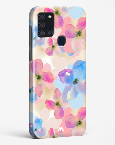 Watercolour Daisies Hard Case Phone Cover-(Samsung)