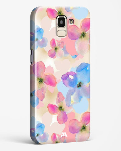 Watercolour Daisies Hard Case Phone Cover-(Samsung)