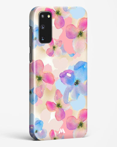 Watercolour Daisies Hard Case Phone Cover-(Samsung)