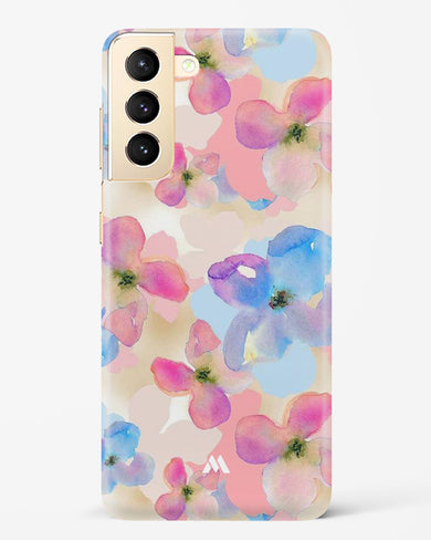 Watercolour Daisies Hard Case Phone Cover-(Samsung)