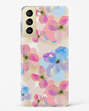 Watercolour Daisies Hard Case Phone Cover-(Samsung)