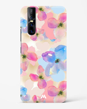 Watercolour Daisies Hard Case Phone Cover (Vivo)