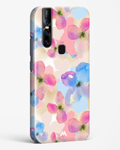 Watercolour Daisies Hard Case Phone Cover-(Vivo)