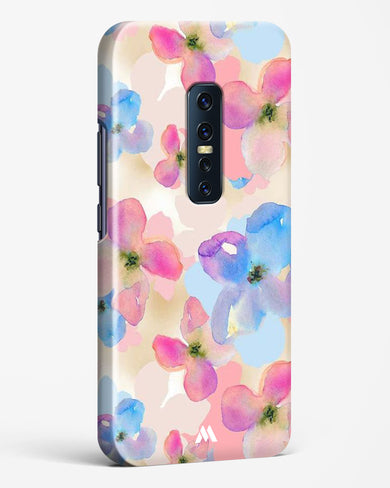 Watercolour Daisies Hard Case Phone Cover (Vivo)