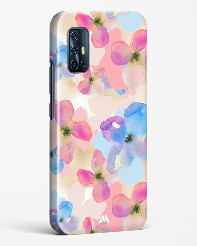 Watercolour Daisies Hard Case Phone Cover (Vivo)