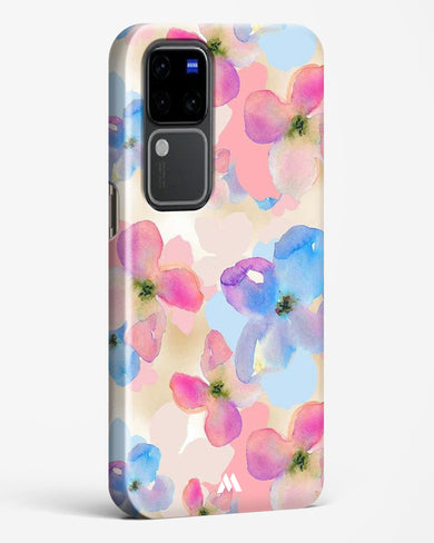Watercolour Daisies Hard Case Phone Cover (Vivo)