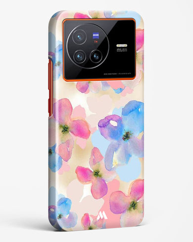 Watercolour Daisies Hard Case Phone Cover-(Vivo)