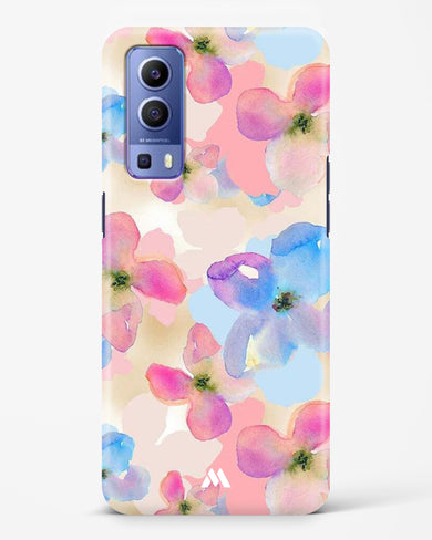 Watercolour Daisies Hard Case Phone Cover (Vivo)