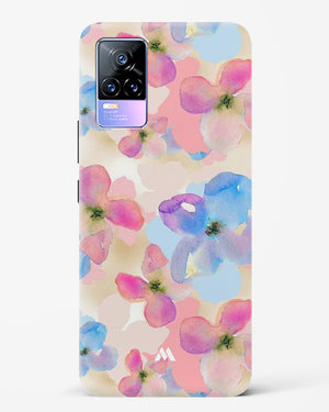 Watercolour Daisies Hard Case Phone Cover-(Vivo)