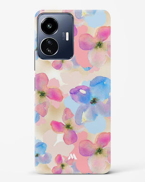 Watercolour Daisies Hard Case Phone Cover-(Vivo)