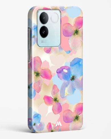 Watercolour Daisies Hard Case Phone Cover (Vivo)