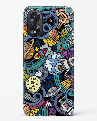 Spacing Out Hard Case Phone Cover-(Oppo)