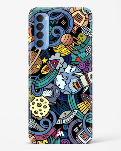 Spacing Out Hard Case Phone Cover-(Oppo)