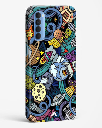 Spacing Out Hard Case Phone Cover-(Oppo)