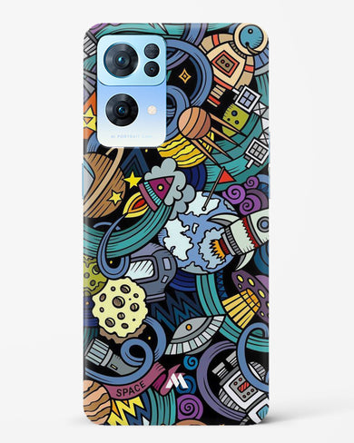 Spacing Out Hard Case Phone Cover-(Oppo)