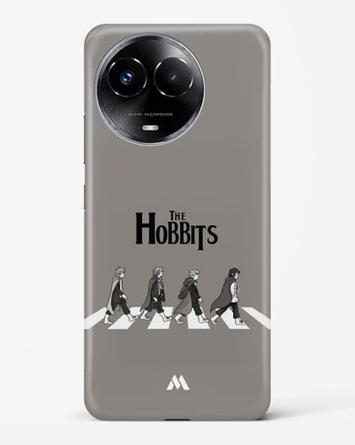 Hobbits at the Abbey Road Crossing Hard Case Phone Cover-(Realme)